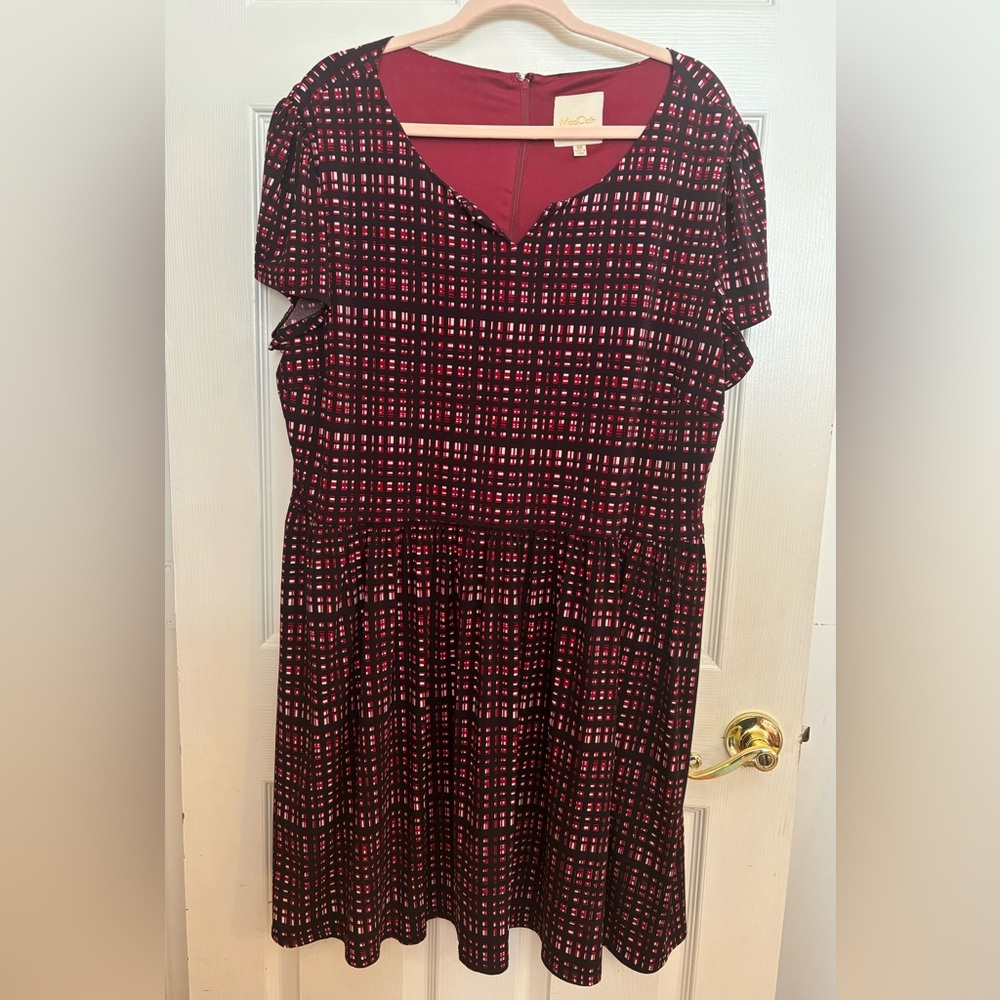 Modcloth Plaid Dress